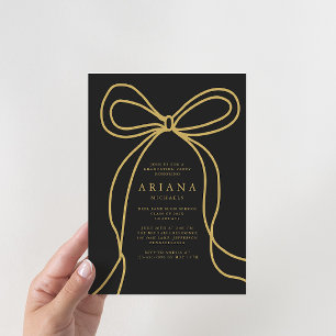 Convite para Festa de formatura de Arcos Dourado m