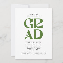 Convite para Festa de formatura de Formando Retroa