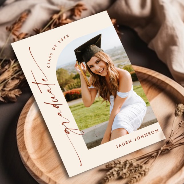 Convite para Festa de formatura de FOTO Moderno (Criador carregado)