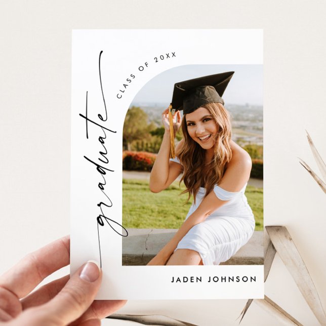 Convite para Festa de formatura de FOTO Moderno (Criador carregado)