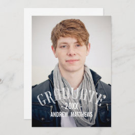 Convite para Festa de formatura de Fotografia da T