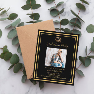 Convite para Festa de formatura de fotografia em o