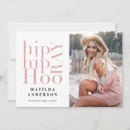 Convite para festa de formatura de fotografia Hip