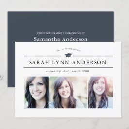 Convite para Festa de formatura de Fotografias Clá