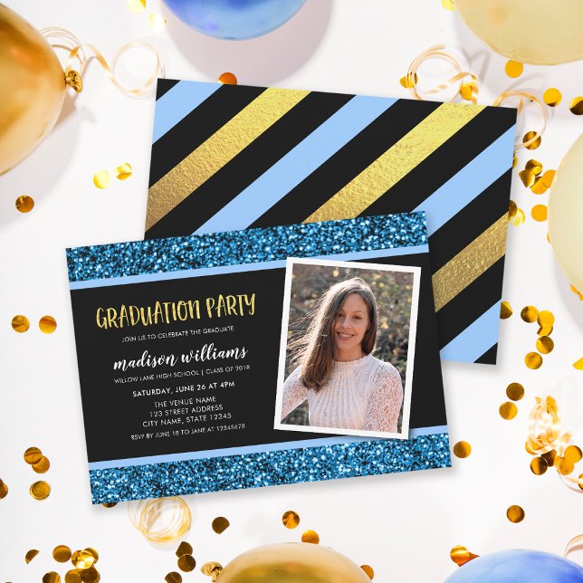 Convite para Festa de formatura de Fotografias com (Criador carregado)