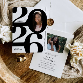 Convite para Festa de formatura de Fotografias de 