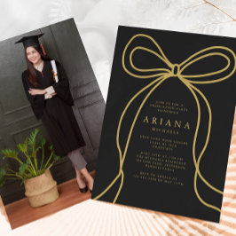 Convite para Festa de formatura de Fotografias de 