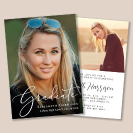 Convite para Festa de formatura de Fotografias de 