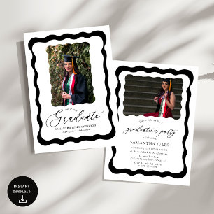 Convite para Festa de formatura de Fotografias de 