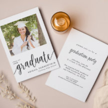 Convite para Festa de formatura de Fotografias de