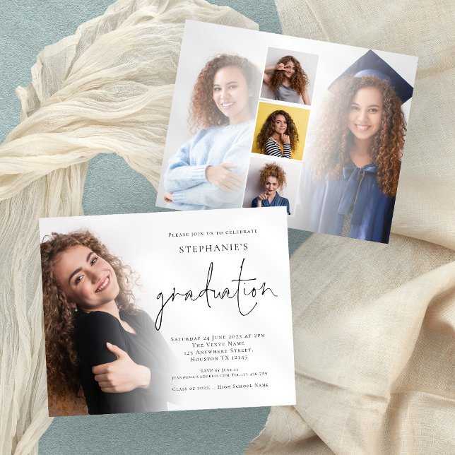 Convite para Festa de formatura de Fotografias do  (Criador carregado)