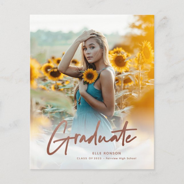 Convite para Festa de formatura de Fotografias Dou (Frente)