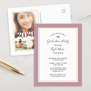 Convite para Festa de formatura de Fotografias Mau