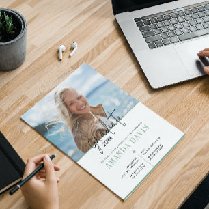 Convite para Festa de formatura de Fotografias Mín