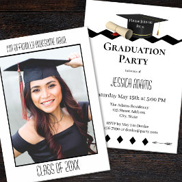 Convite para Festa de formatura de Fotografias Per