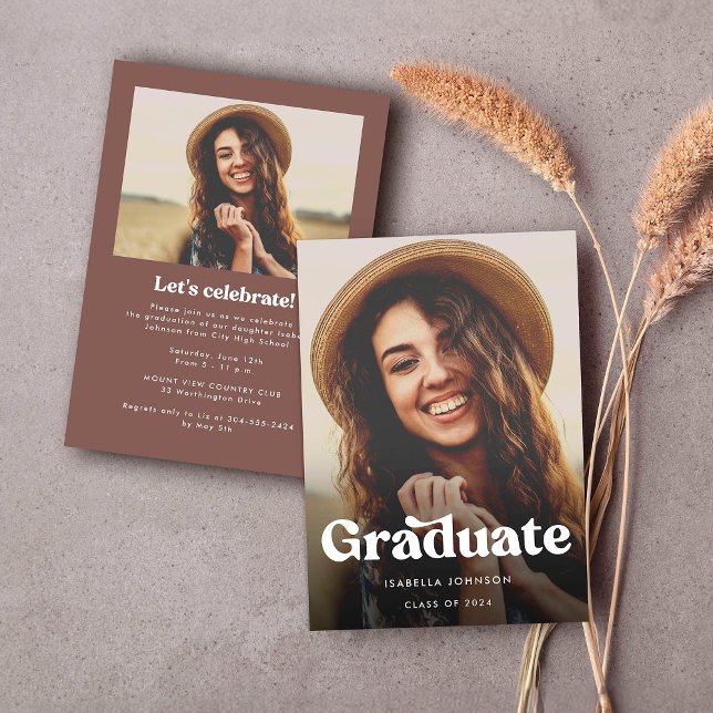 Convite para Festa de formatura de Fotografias Ret (Criador carregado)