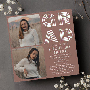 Convite para Festa de formatura de Fotografias Ret