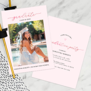 Convite para Festa de formatura de Fotografias Ros