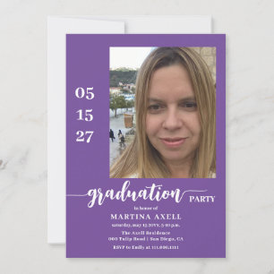 Convite para Festa de formatura de Fotografias Rox
