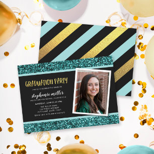 Convite para Festa de formatura de Fotos com Glitt