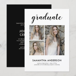 Convite para Festa de formatura de Fotos do Script