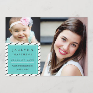 Convite para Festa de formatura de Fotos em Chic