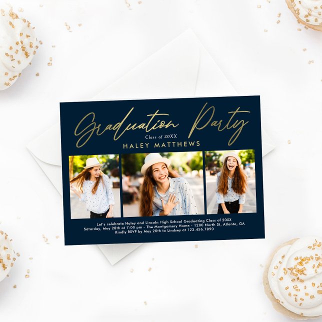 Convite para Festa de formatura de Parte Pensionad (Criador carregado)