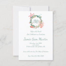 Convite para Festa de formatura de praia | Anúncio