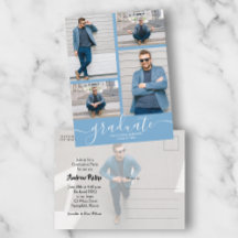 Convite para Festa de formatura de várias fotos