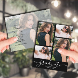 Convite para Festa de formatura de várias fotos