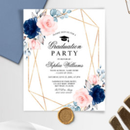 Convite para Festa de formatura e Blush de Orçamen