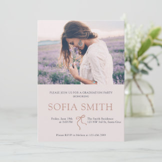 Convite para Festa de formatura Elegante
