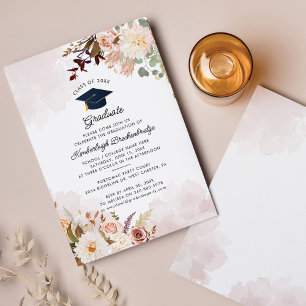 Convite para Festa de Formatura Floral 2026