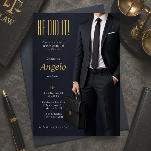 Convite para Festa de Formatura na Faculdade de Di