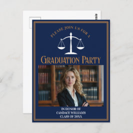 Convite para Festa de Formatura na Faculdade de Di