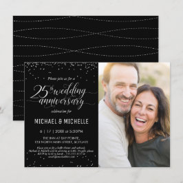 Convite para Festa de Fotos de Bodas de Prata de 2