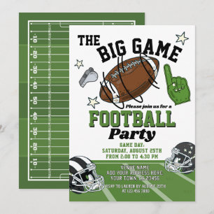 Convite para Festa de Futebol