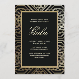 Convite para Festa de Gala
