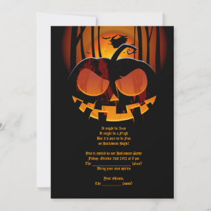 Convite para Festa de Halloween