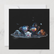 Convite para Festa de Halloween