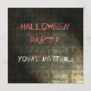 Convite para Festa de Halloween