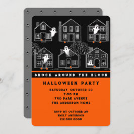 Convite para Festa de Halloween