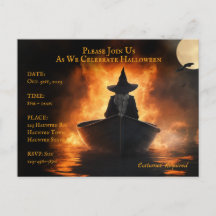 Convite para Festa de Halloween