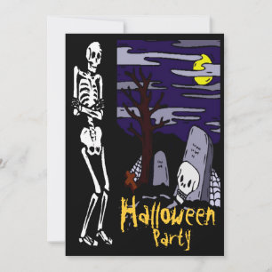 Convite para Festa de Halloween