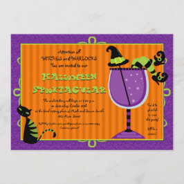 Convite para Festa de Halloween
