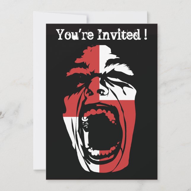 Convite para Festa de Halloween (Frente)