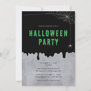 Convite para Festa de Halloween