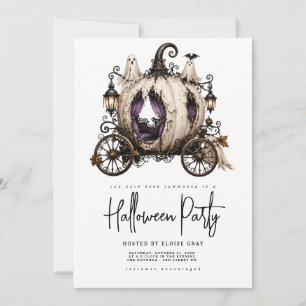Convite para Festa de Halloween