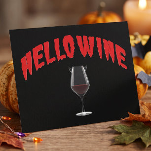 Convite para Festa de Halloween Adulto - Olá Vinho