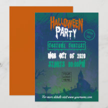 Convite para Festa de Halloween Corporativa